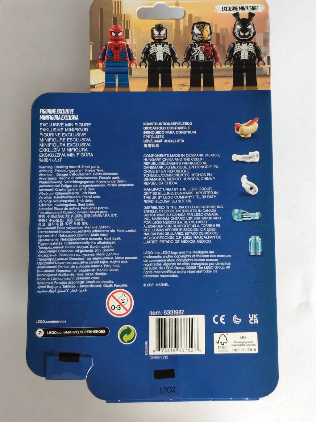 LEGO Marvel: Spider-Man versus Venom and Iron Venom 40454 (New/Sealed)