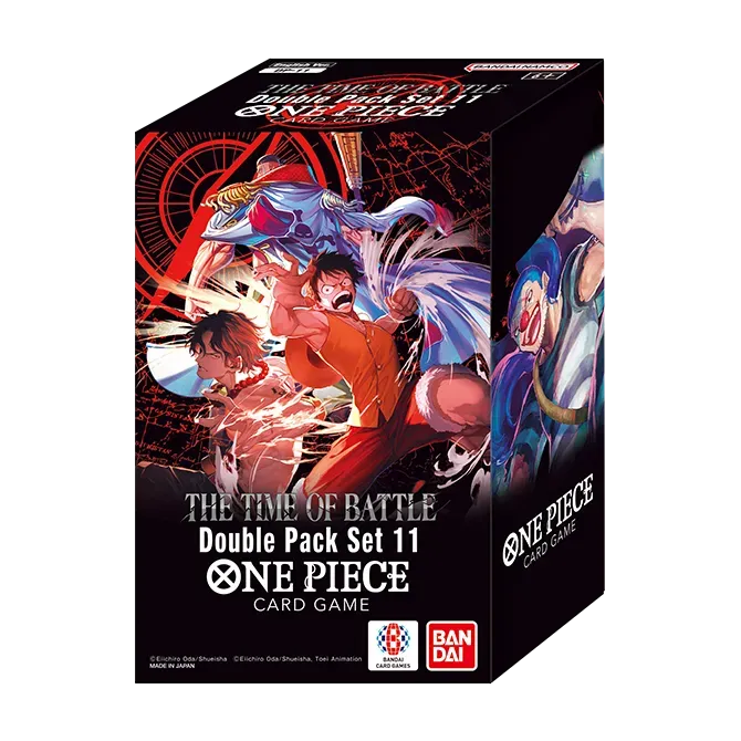 One Piece TCG: Double Pack Set Vol. 11 – The Time of Battle (Uusi / Factory Sealed)