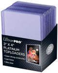 Ultra Pro 3" x 4" Ultra Clear Platinum Toploaders (25 pack)