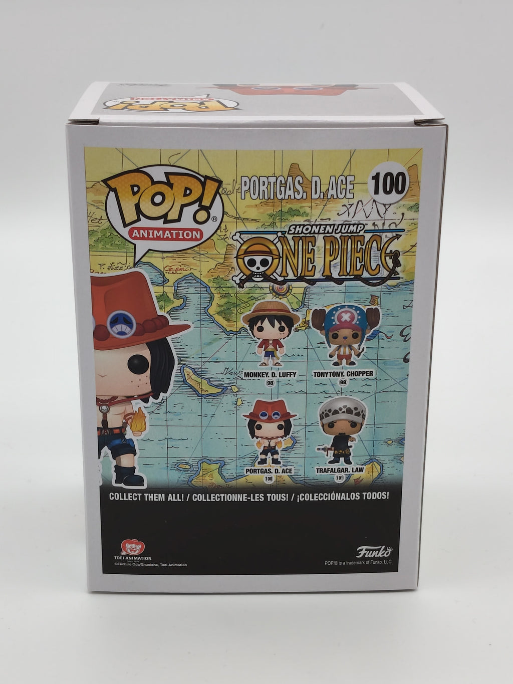 Funko Pop! Animation: One Piece – Portgas D. Ace #100 (2023 Re-release) – Near Mint