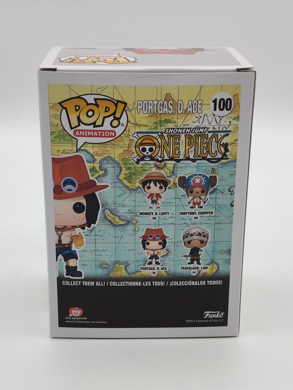 Funko Pop! Animation: One Piece – Portgas D. Ace #100 (2023 Re-release) – Near Mint
