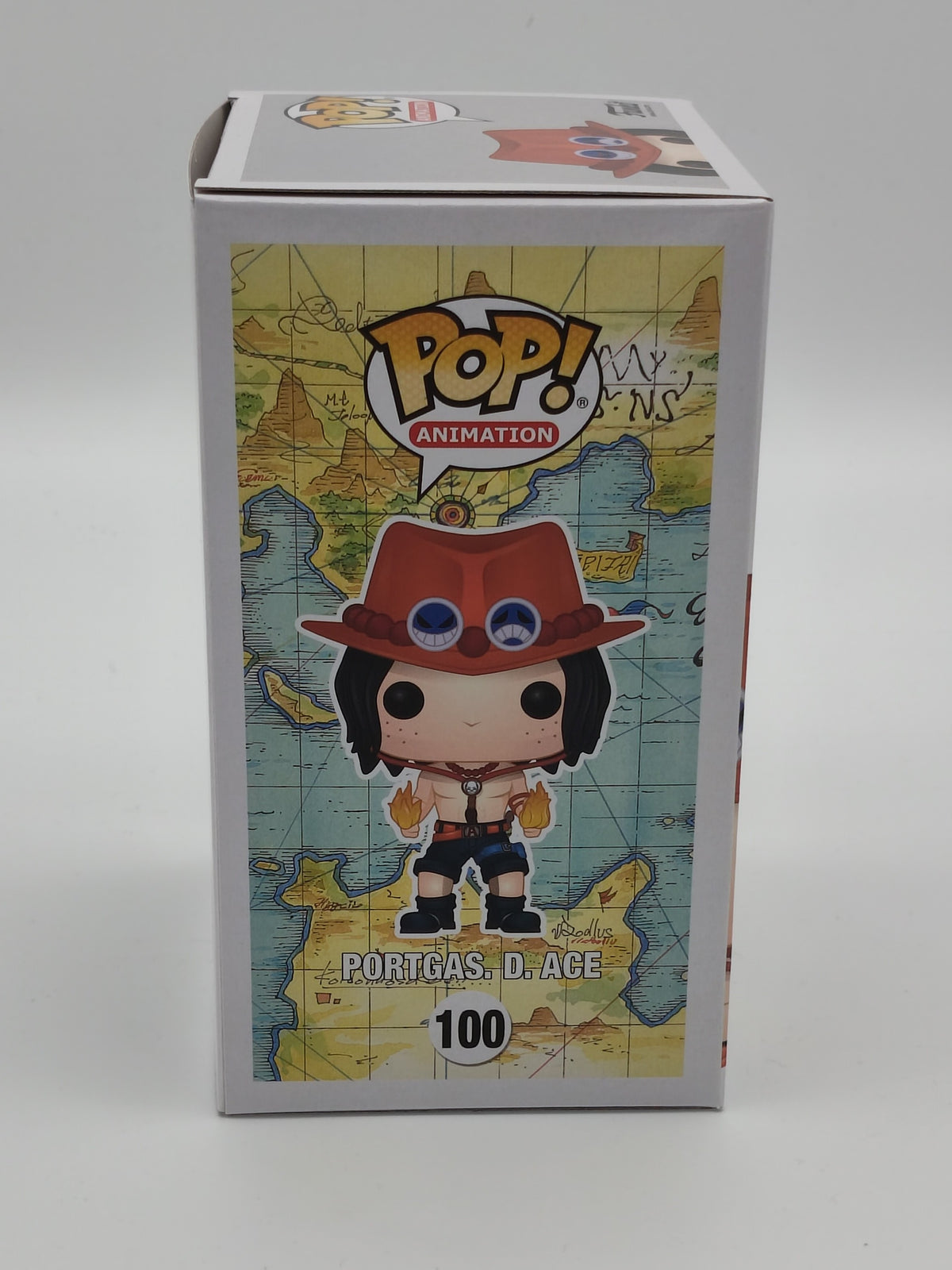 Funko Pop! Animation: One Piece – Portgas D. Ace #100 (2023 Re-release) – Near Mint