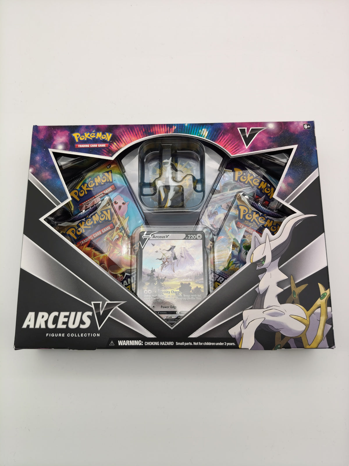 Pokémon TCG: Sword & Shield – Arceus V Figure Collection Box (New / Sealed - Near Mint to Good Box)
