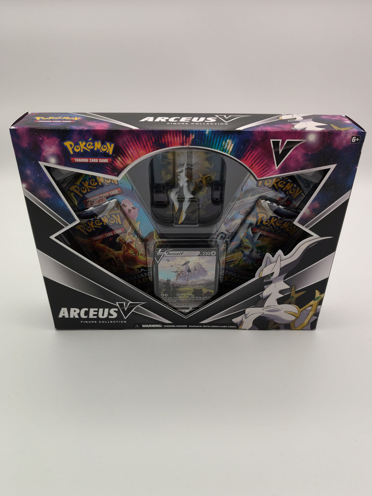 Pokémon TCG: Sword & Shield – Arceus V Figure Collection Box (New / Sealed - Near Mint to Good Box)