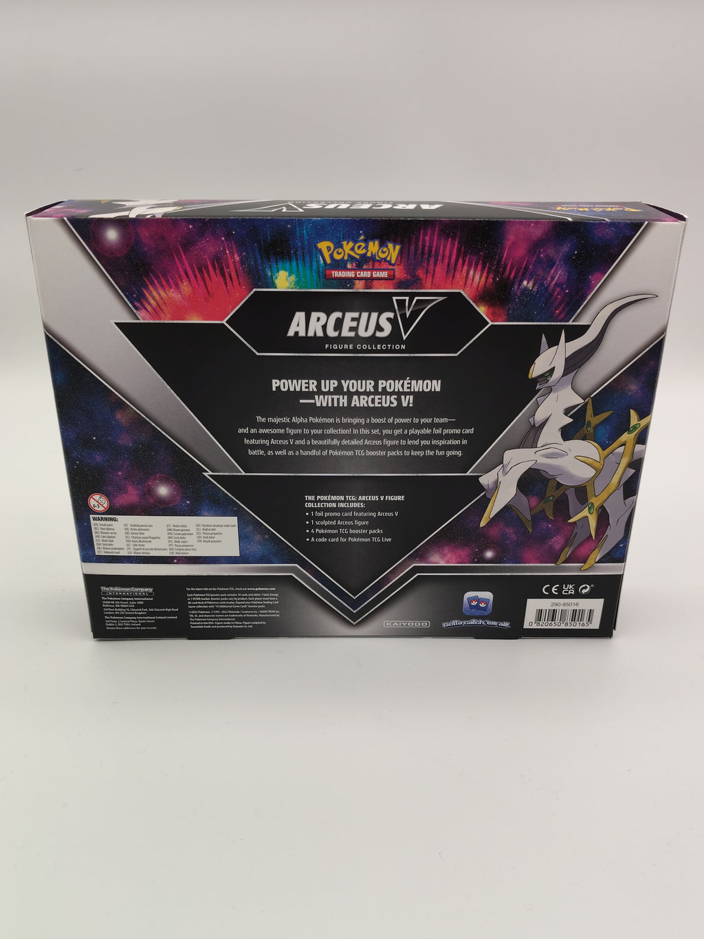 Pokémon TCG: Sword & Shield – Arceus V Figure Collection Box (New / Sealed - Near Mint to Good Box)