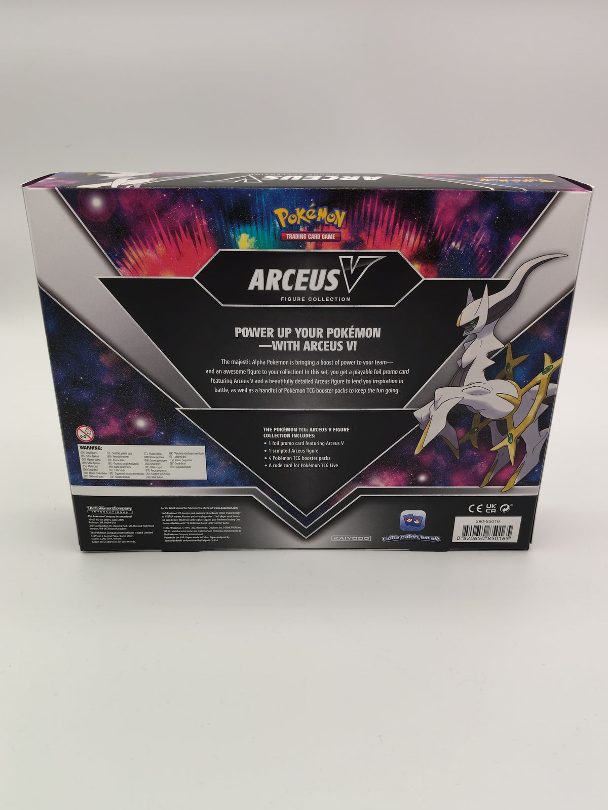 Pokémon TCG: Sword & Shield – Arceus V Figure Collection Box (New / Sealed - Near Mint to Good Box)