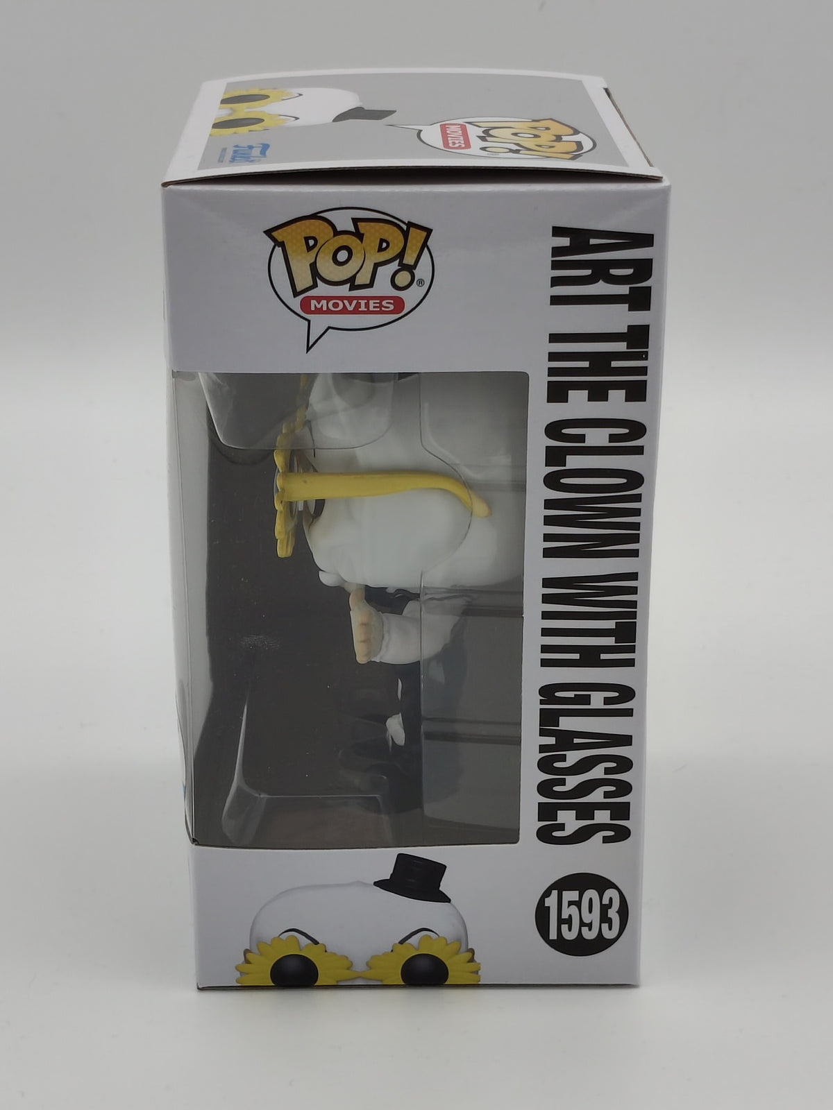 Funko Pop! Movies: Terrifier – Art the Clown with Glasses #1593 (Funko Shop Exclusive) – Near Mint