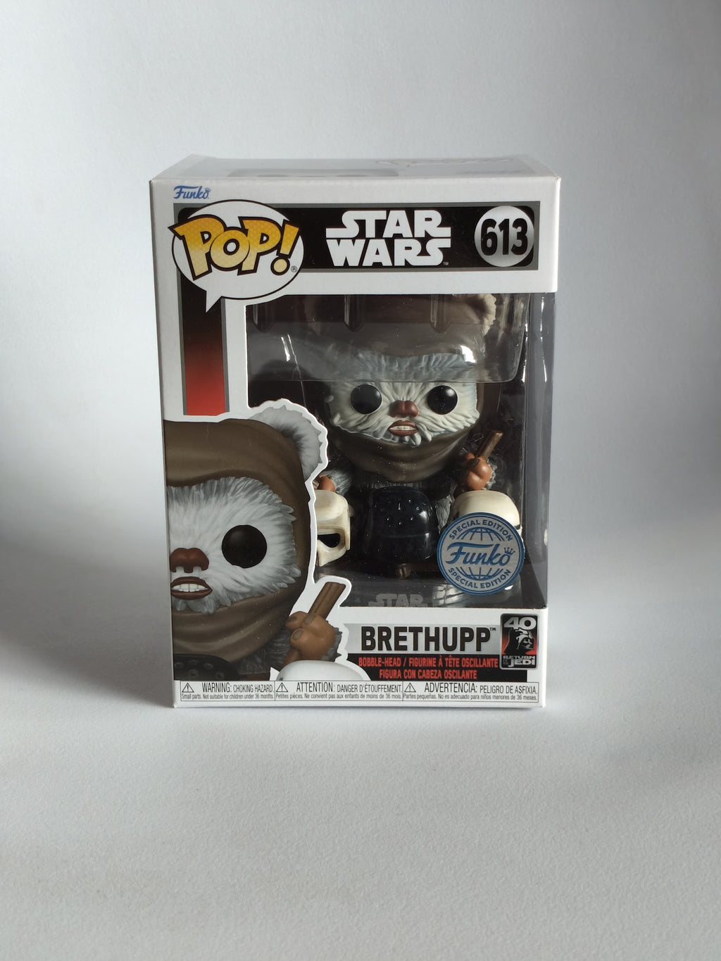 Funko Pop! Star Wars: Return of the Jedi 40th Anniversary – Brethupp #613 Special Edition