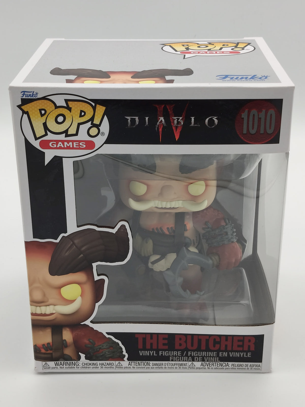 Funko Pop! Games: Diablo IV – The Butcher #1010 (Super Sized 6") – Excellent Box