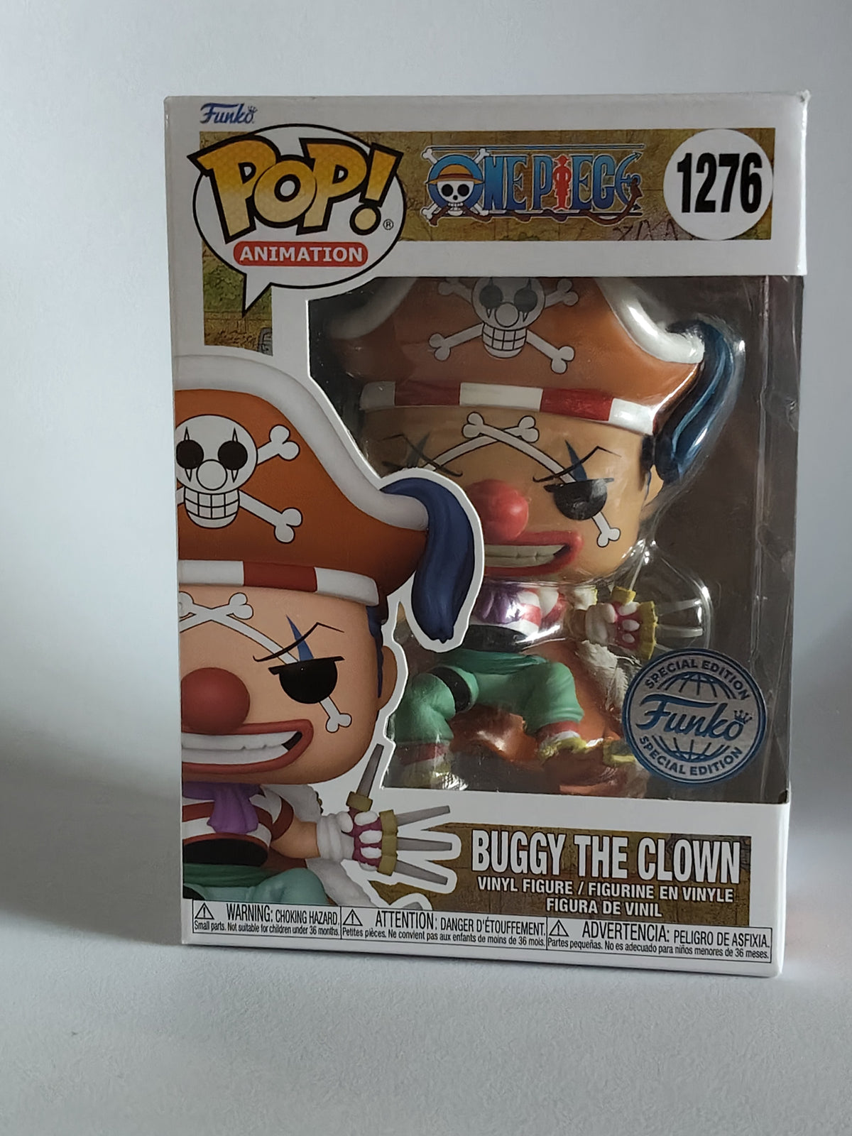 Funko Pop! One Piece: Buggy The Clown #1276 Special Edition (Near Mint)