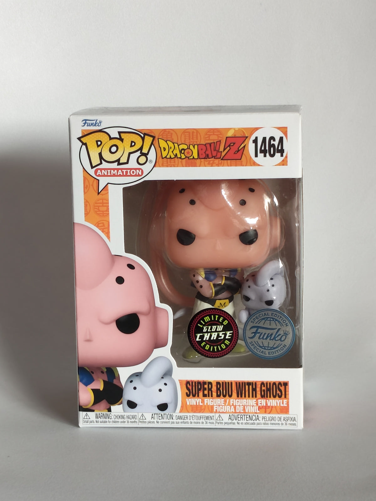 Funko Pop! Dragon Ball Z: Super Buu With Ghost #1464 (Glow Chase)