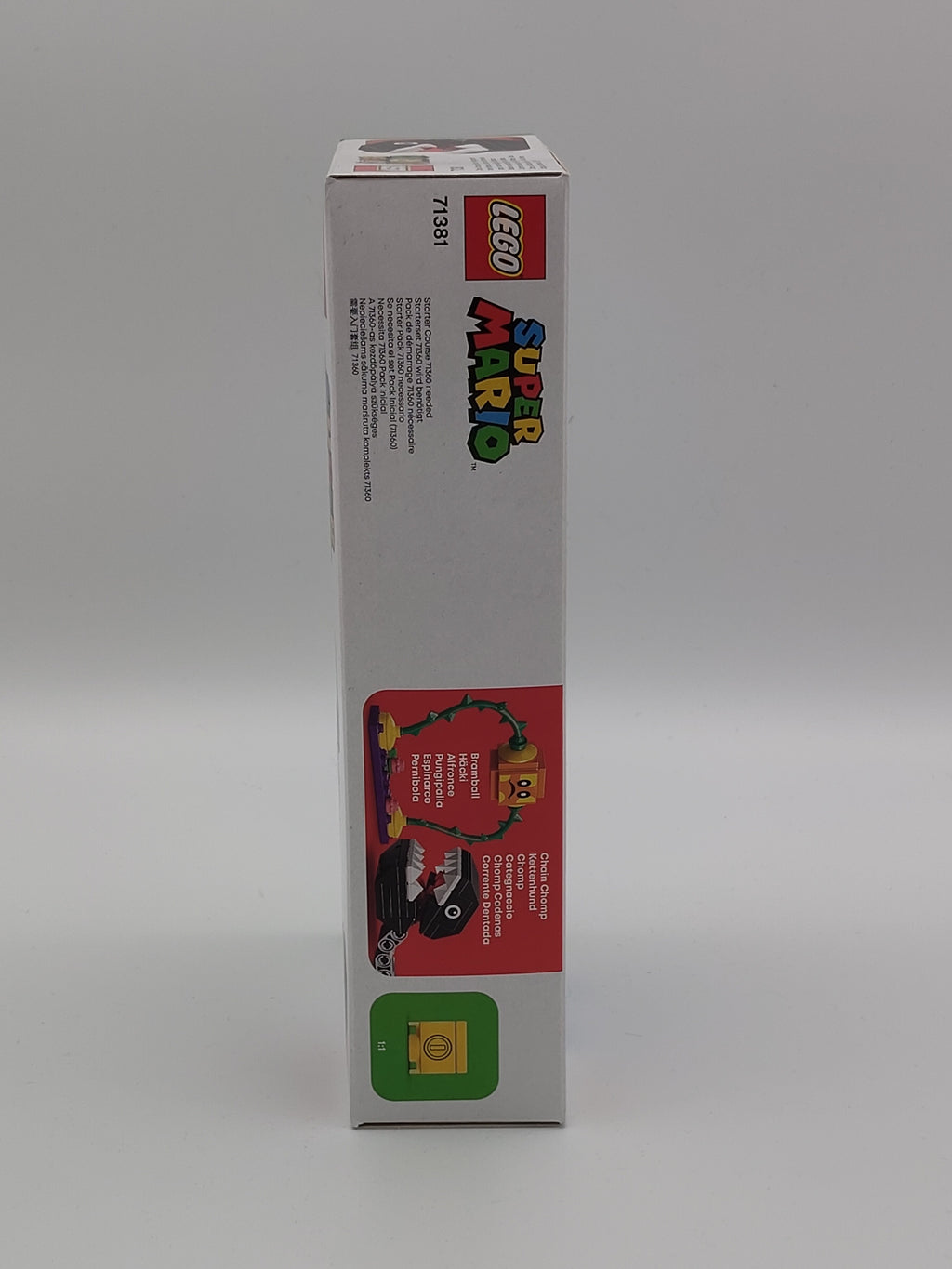 LEGO Super Mario: Chain Chomp Jungle Encounter Expansion Set 71381 (New/Sealed)
