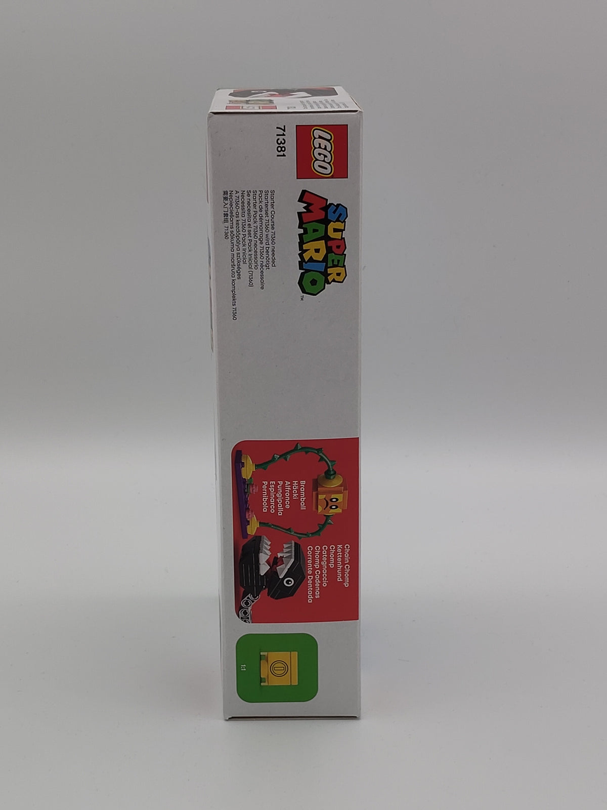 LEGO Super Mario: Chain Chomp Jungle Encounter Expansion Set 71381 (New/Sealed)