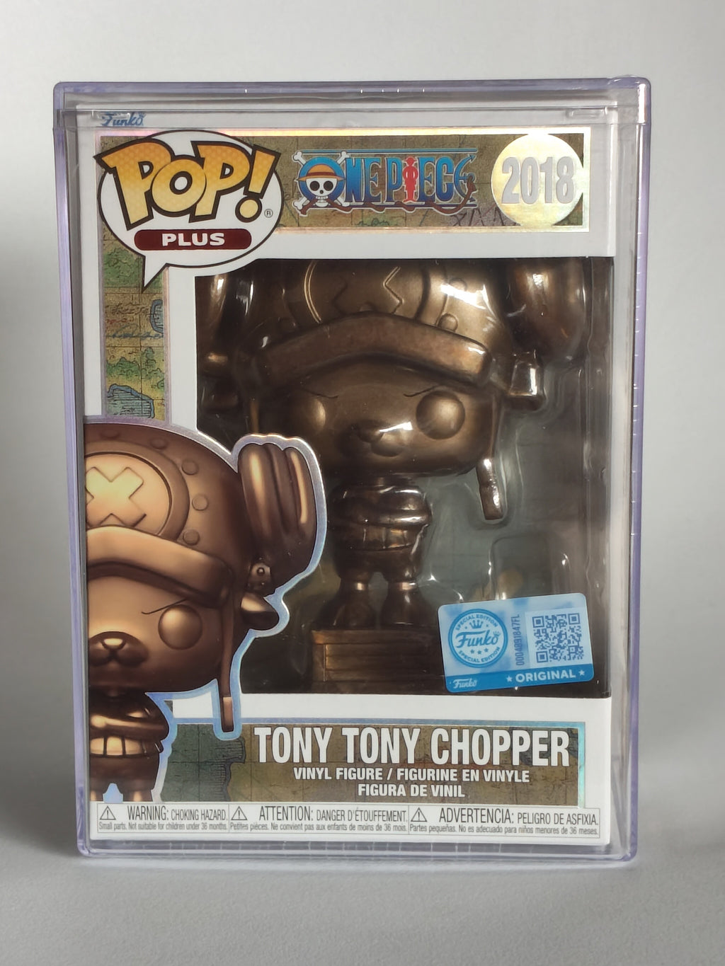 Funko Pop! Plus One Piece: Tony Tony Chopper Bronze Statue #2018 (Funko Shop Exclusive)