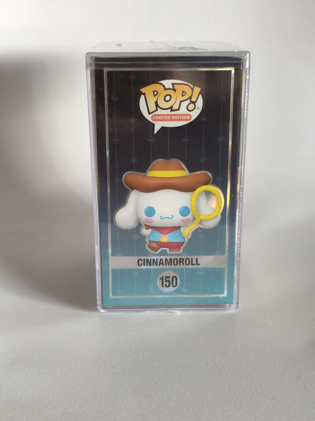 Funko Pop! Sanrio – Cinnamoroll (Cowboy) #150 Limited Edition (750 pcs) – Factory Sealed in Hard Protector