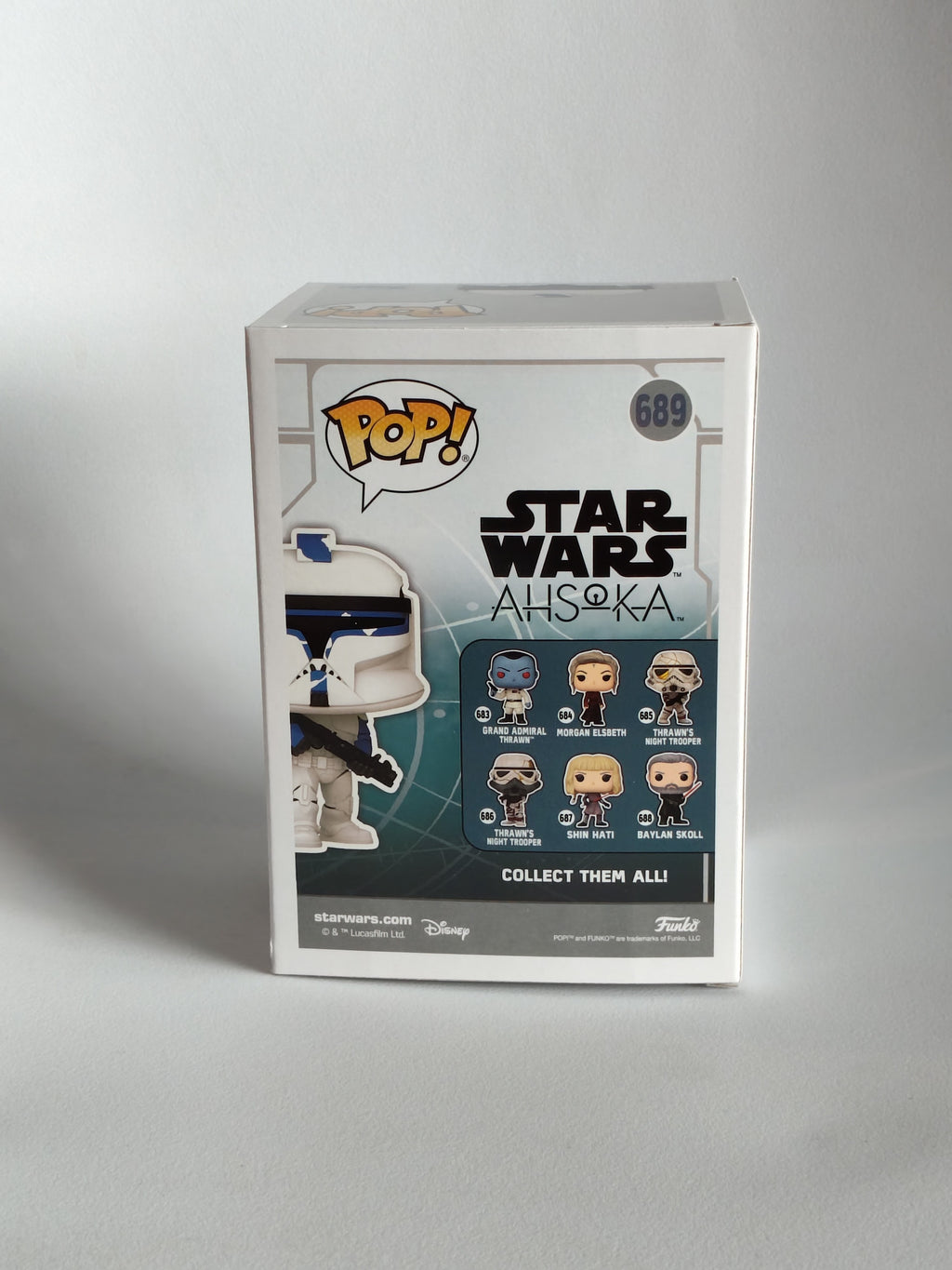 Funko Pop! Star Wars: Ahsoka – Clone Trooper (Phase 1) #689 Funko Shop Exclusive