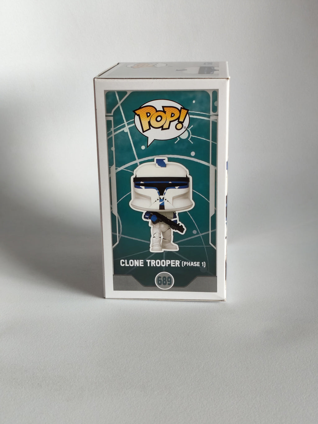 Funko Pop! Star Wars: Ahsoka – Clone Trooper (Phase 1) #689 Funko Shop Exclusive