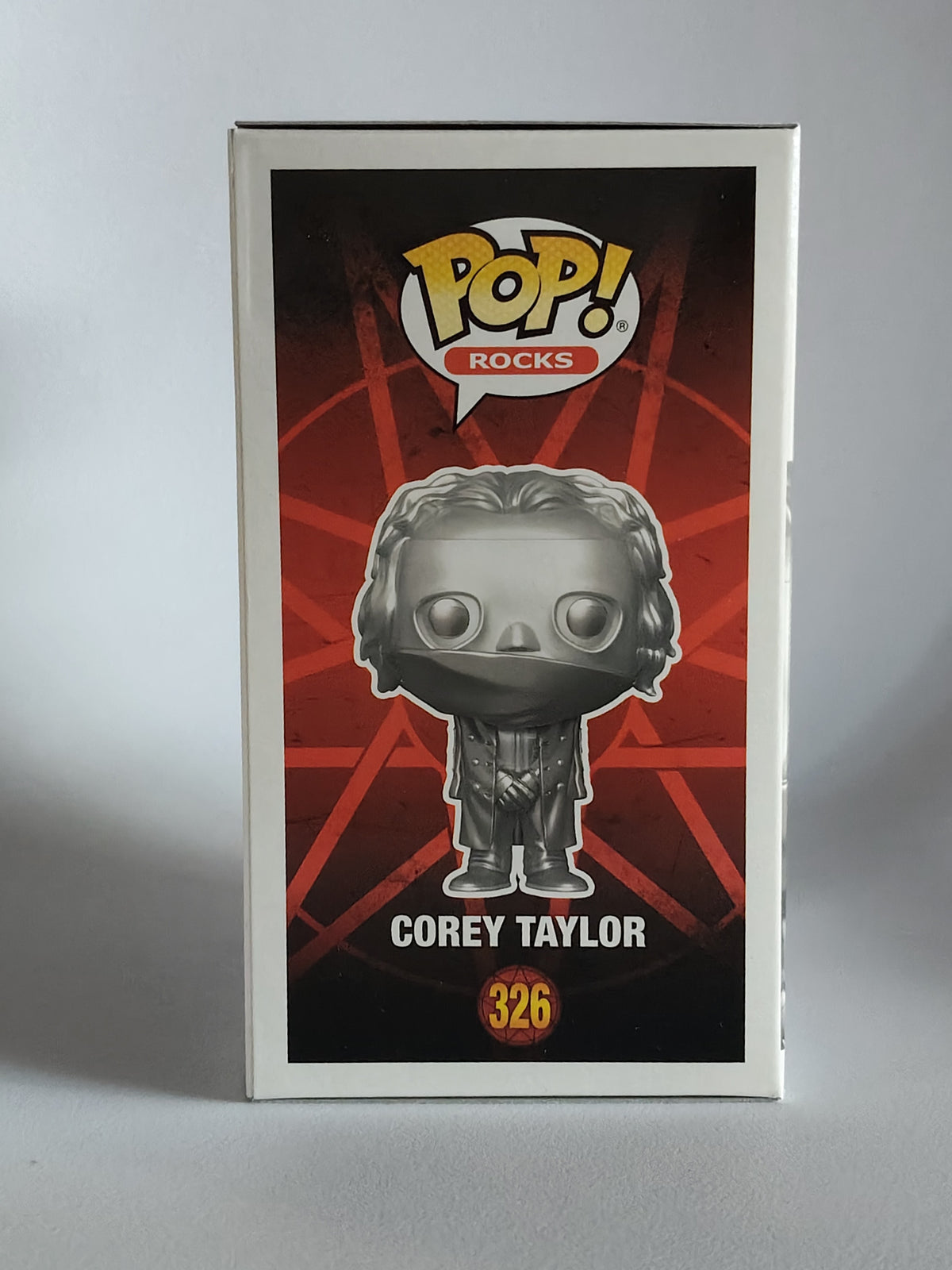 Funko Pop! Rocks: Slipknot – Corey Taylor (Metallic) #326 Special Edition