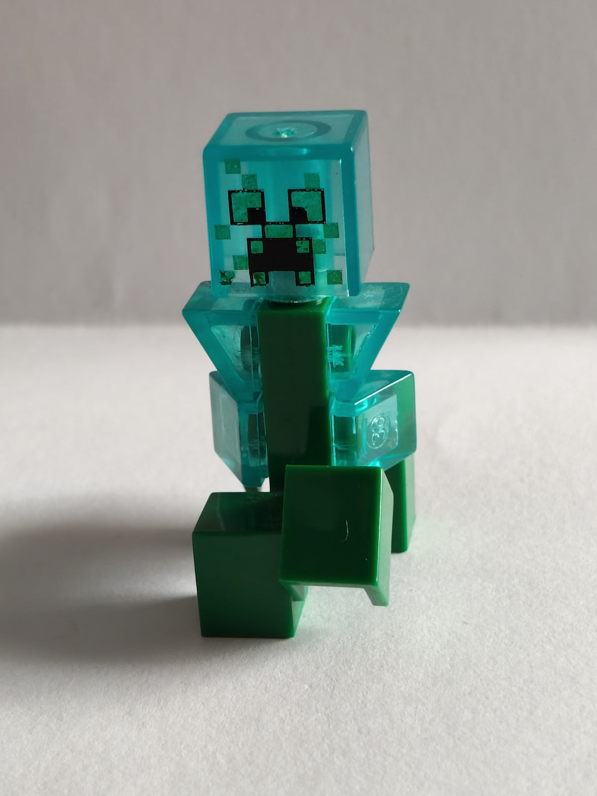 LEGO Minecraft: Charged Creeper Minifigure min052 (Used / Good)