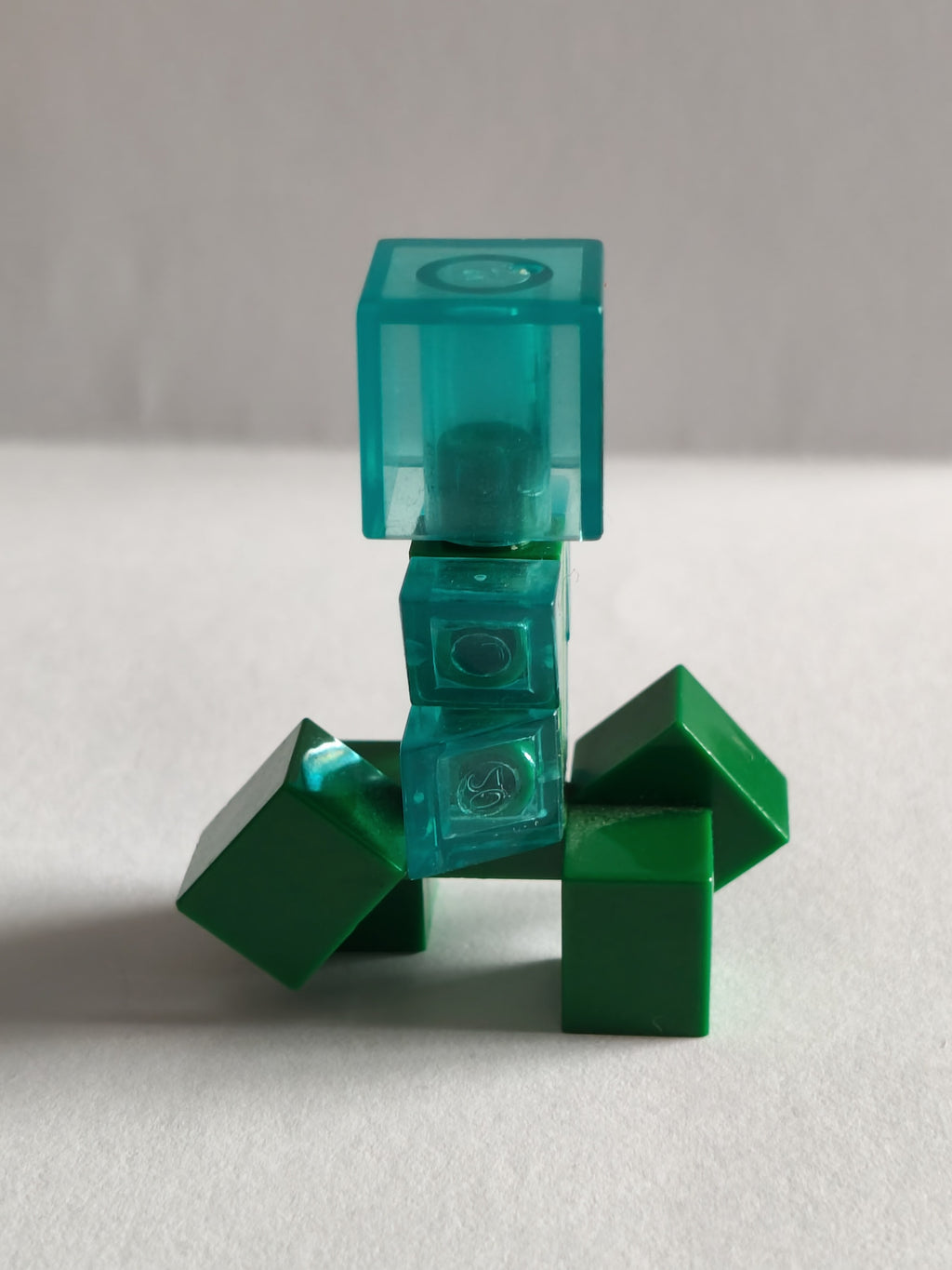 LEGO Minecraft: Charged Creeper Minifigure min052 (Used / Good)