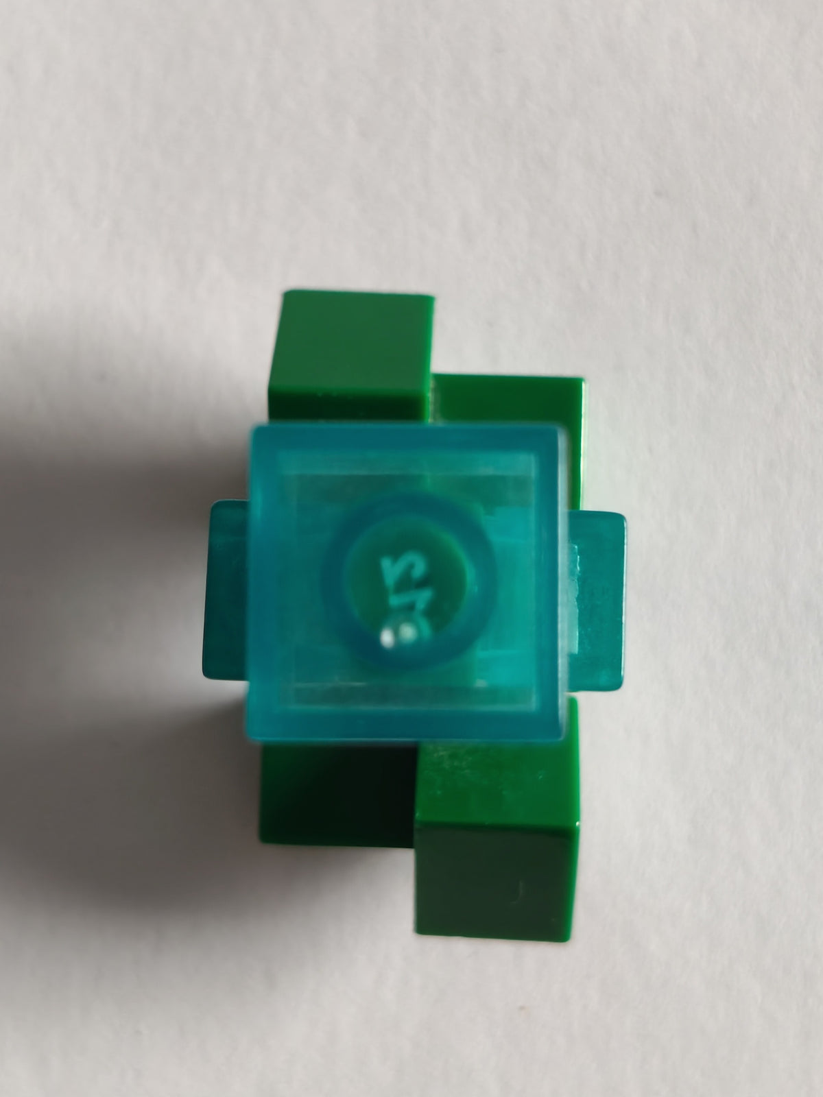 LEGO Minecraft: Charged Creeper Minifigure min052 (Used / Good)