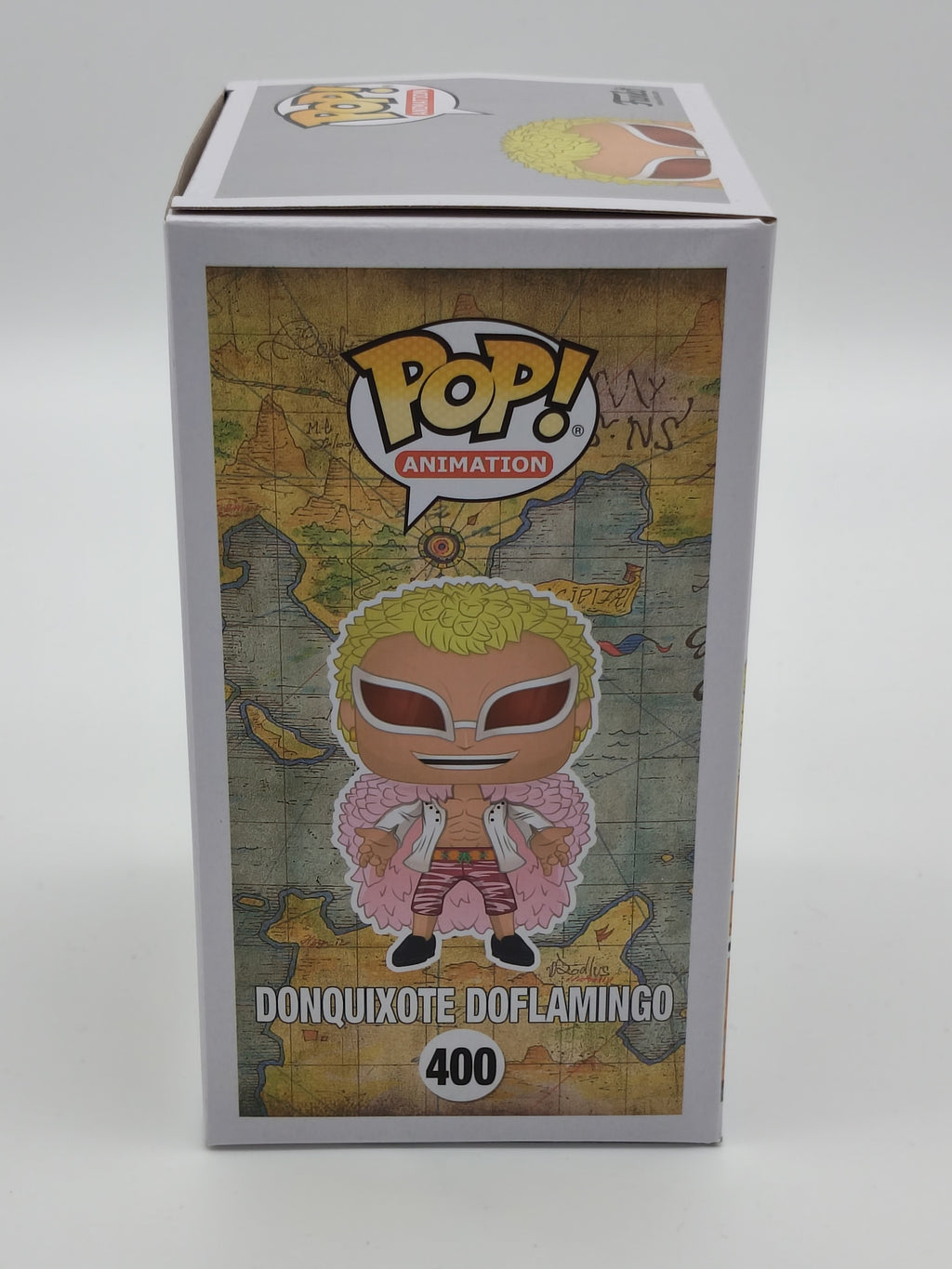 Funko Pop! Animation: One Piece – Donquixote Doflamingo #400 (2023 Re-release) – Excellent Box