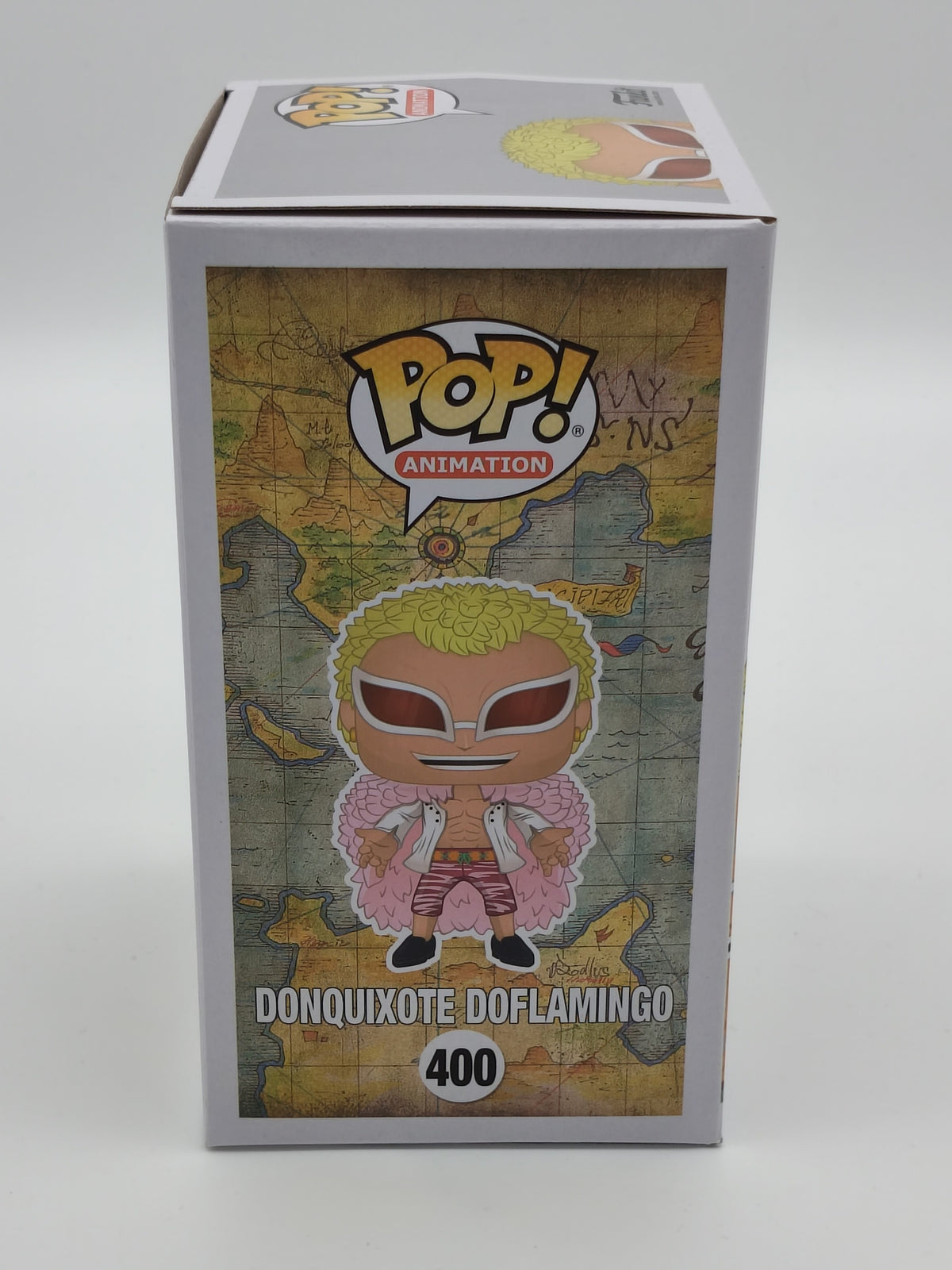 Funko Pop! Animation: One Piece – Donquixote Doflamingo #400 (2023 Re-release) – Excellent Box