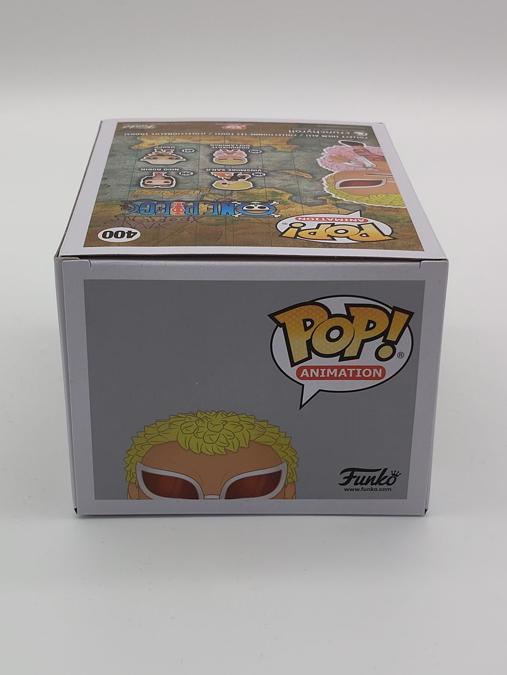 Funko Pop! Animation: One Piece – Donquixote Doflamingo #400 (2023 Re-release) – Excellent Box