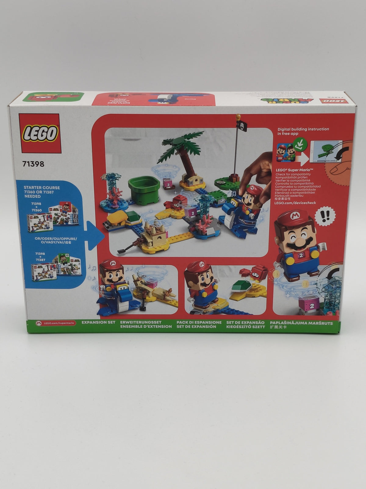 LEGO Super Mario: Dorrien rannikko – laajennussarja 71398 (New / Sealed - Near Mint)