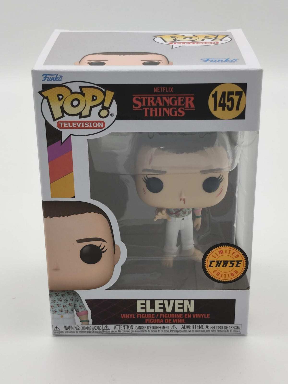 Funko Pop! TV: Stranger Things – Eleven #1475 (Chase Edition) – Near Mint