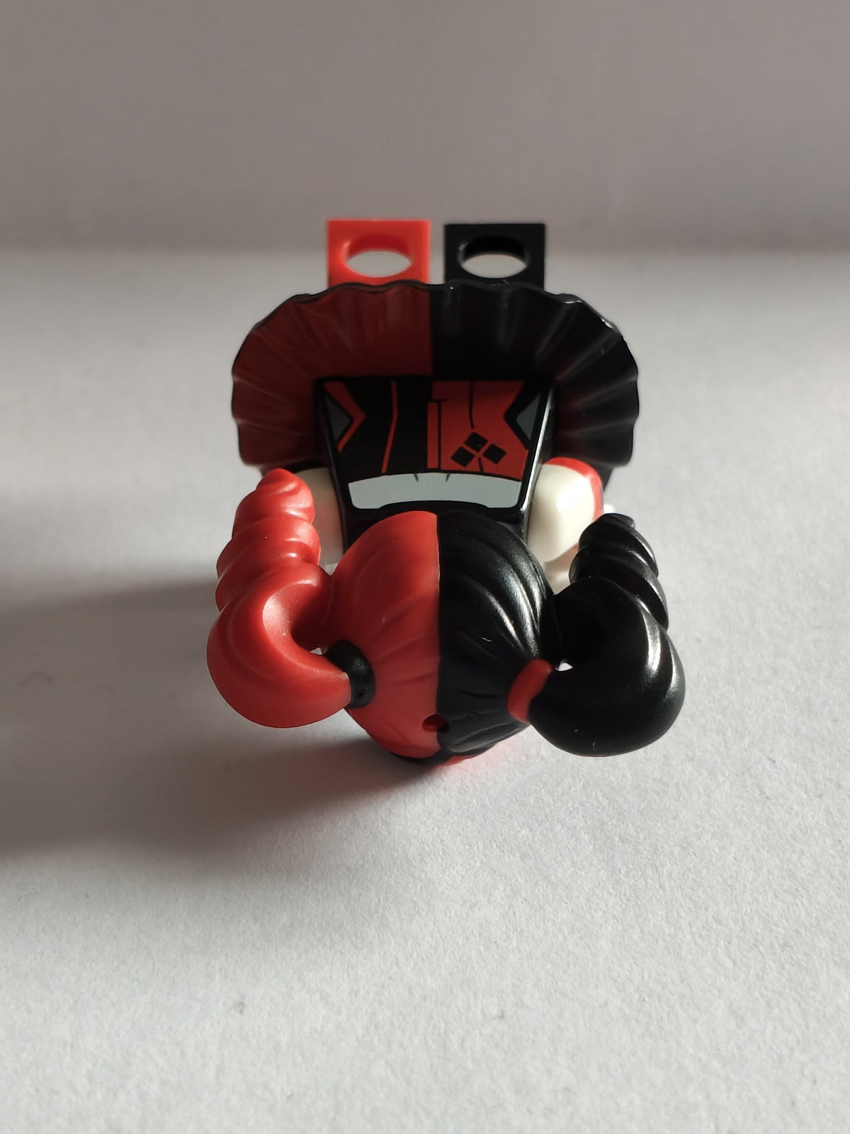 LEGO Batman Movie: Harley Quinn (Tutu Outfit) Minifigure sh398 (Used - Modified Hair / Keychain)