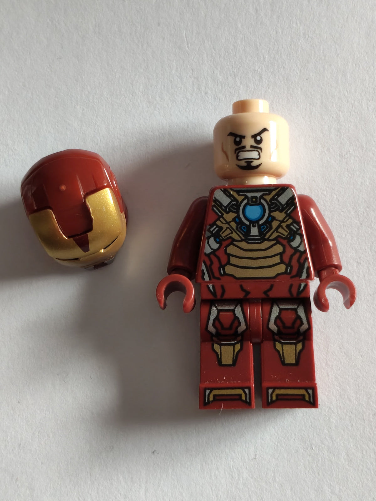 LEGO Marvel Super Heroes: Iron Man – Mark 17 (Heartbreaker) Minifigure sh073 (Used / Good)