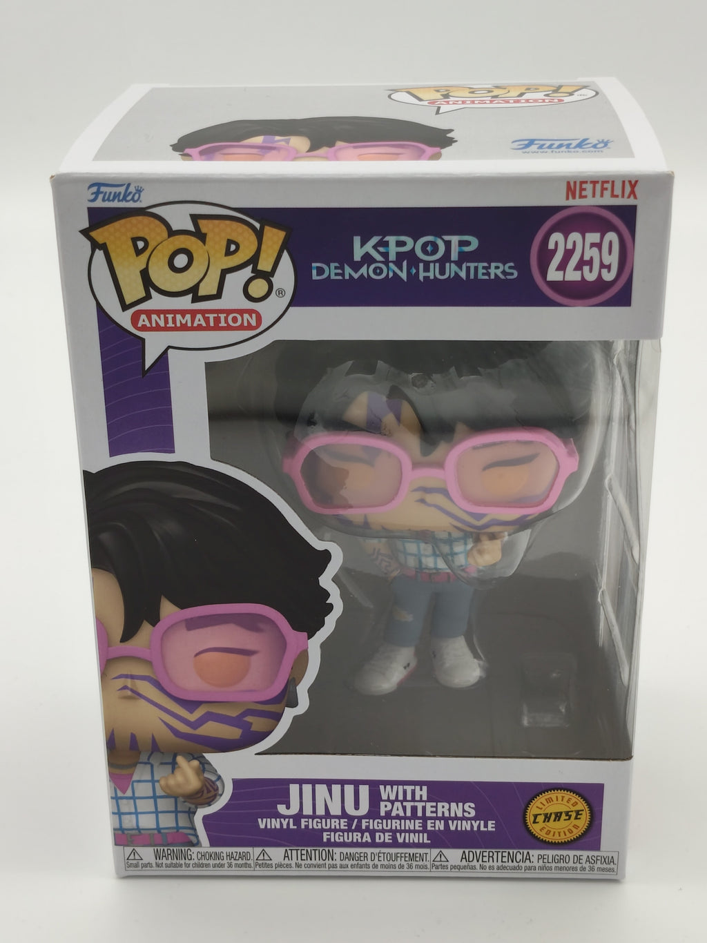 Funko Pop! Animation: K-Pop Demon Hunters – Jinu #2259 (Limited Chase Edition) – Near Mint