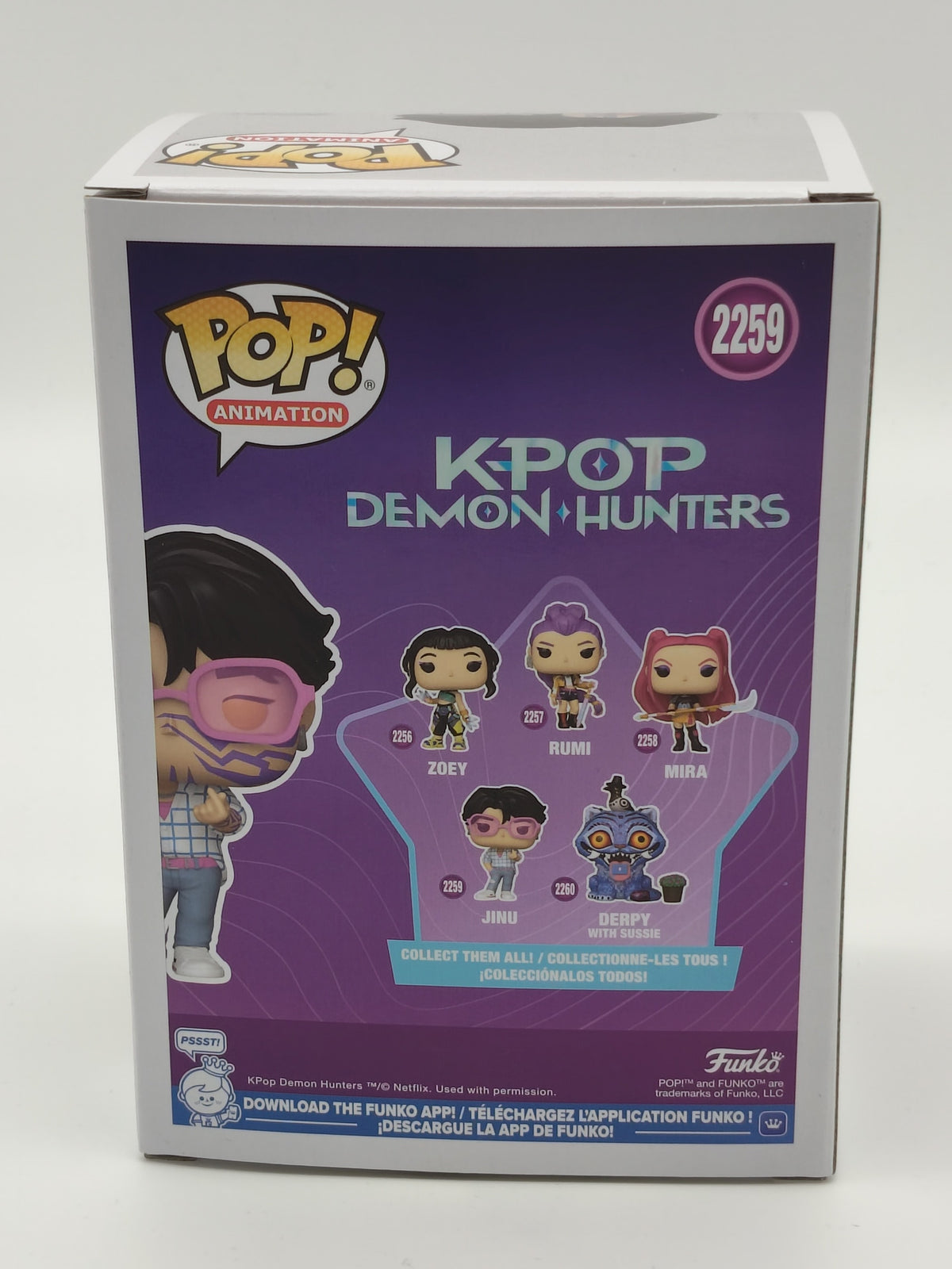 Funko Pop! Animation: K-Pop Demon Hunters – Jinu #2259 (Limited Chase Edition) – Near Mint