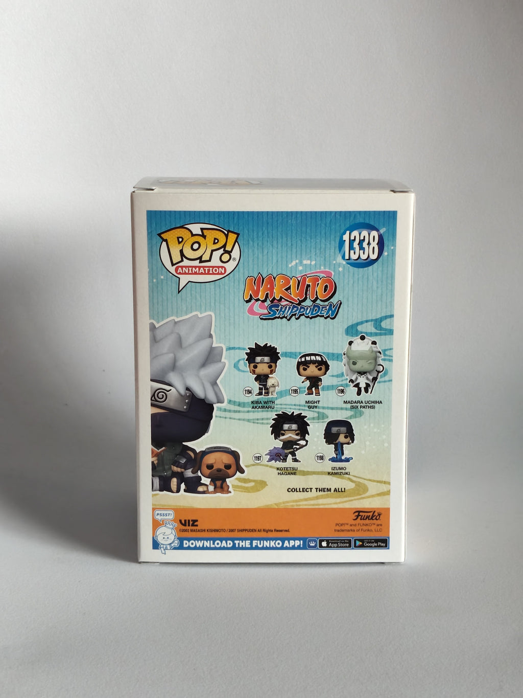 Funko Pop! Animation: Naruto Shippuden – Kakashi Hatake with Pakkun #1338 (Special Edition Exclusive)