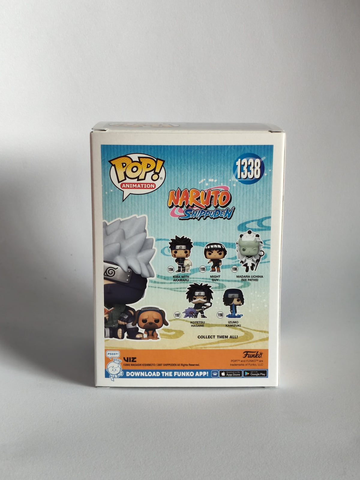 Funko Pop! Animation: Naruto Shippuden – Kakashi Hatake with Pakkun #1338 (Special Edition Exclusive)