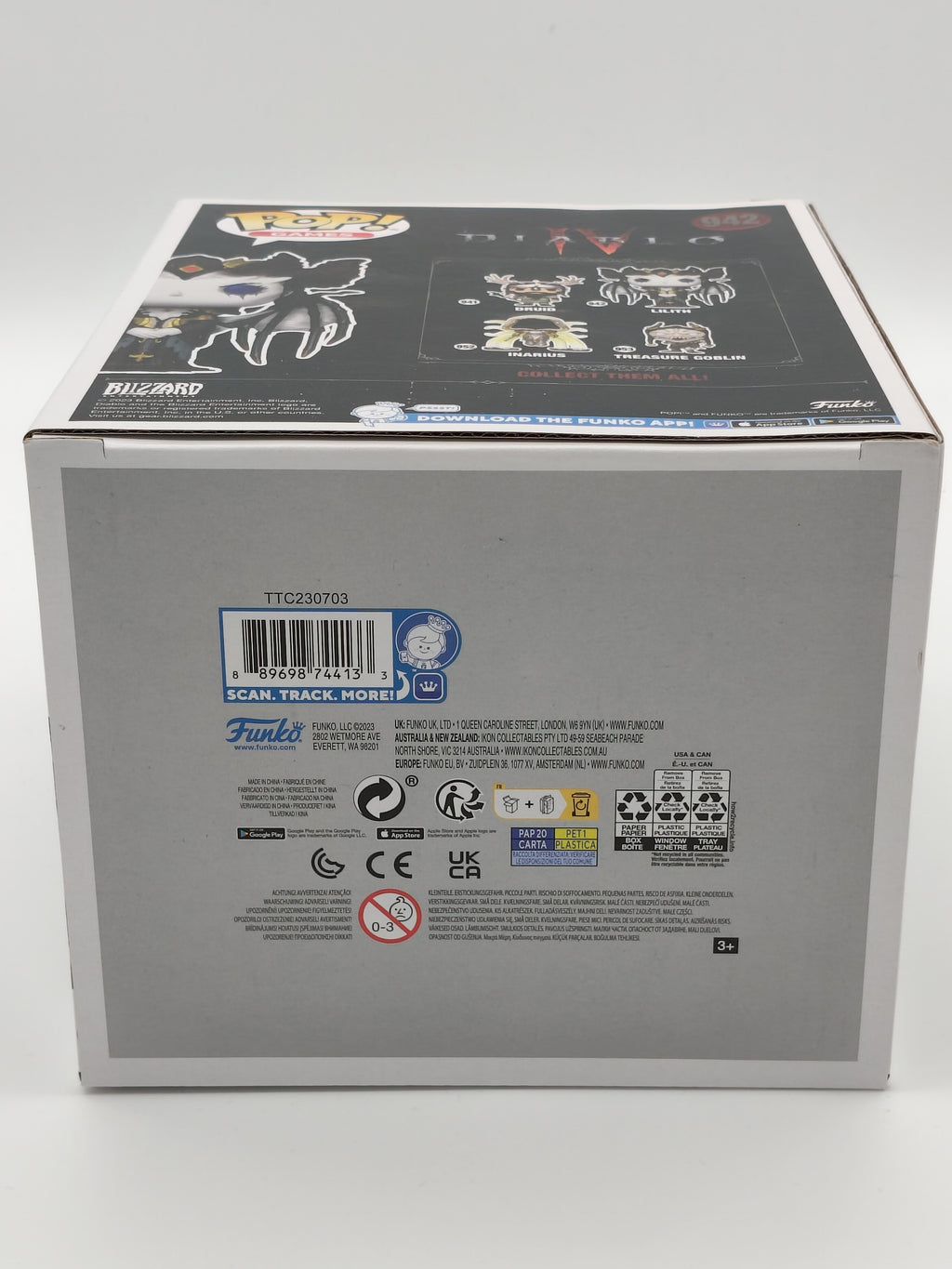 Funko Pop! Games: Diablo IV – Lilith #942 (Super Sized 6") – Excellent Box