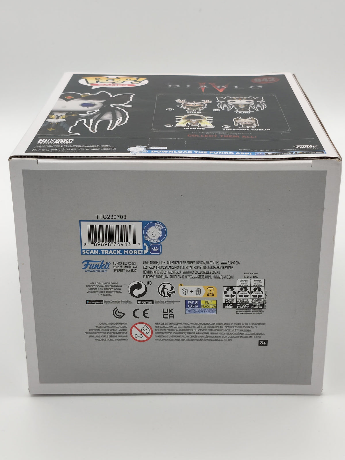 Funko Pop! Games: Diablo IV – Lilith #942 (Super Sized 6") – Excellent Box