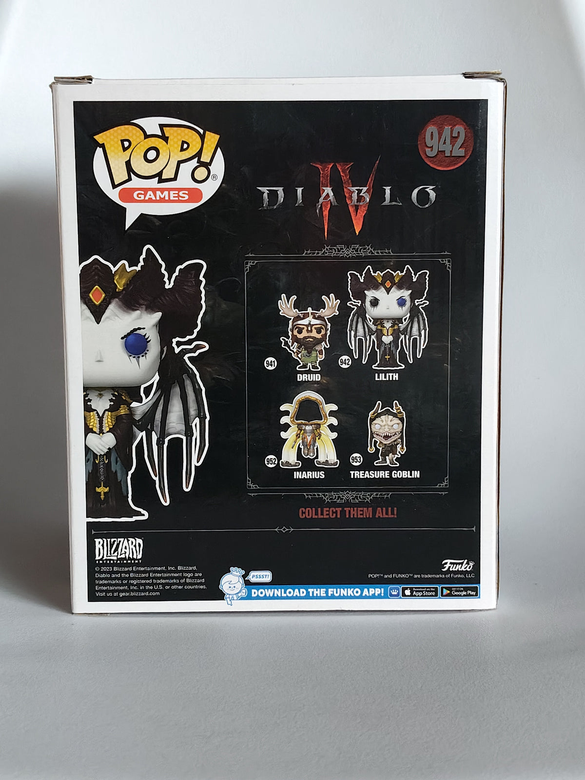 Diablo IV: Lilith (Glow in the Dark) Super Sized 6" #942 Special Edition (Near Mint)