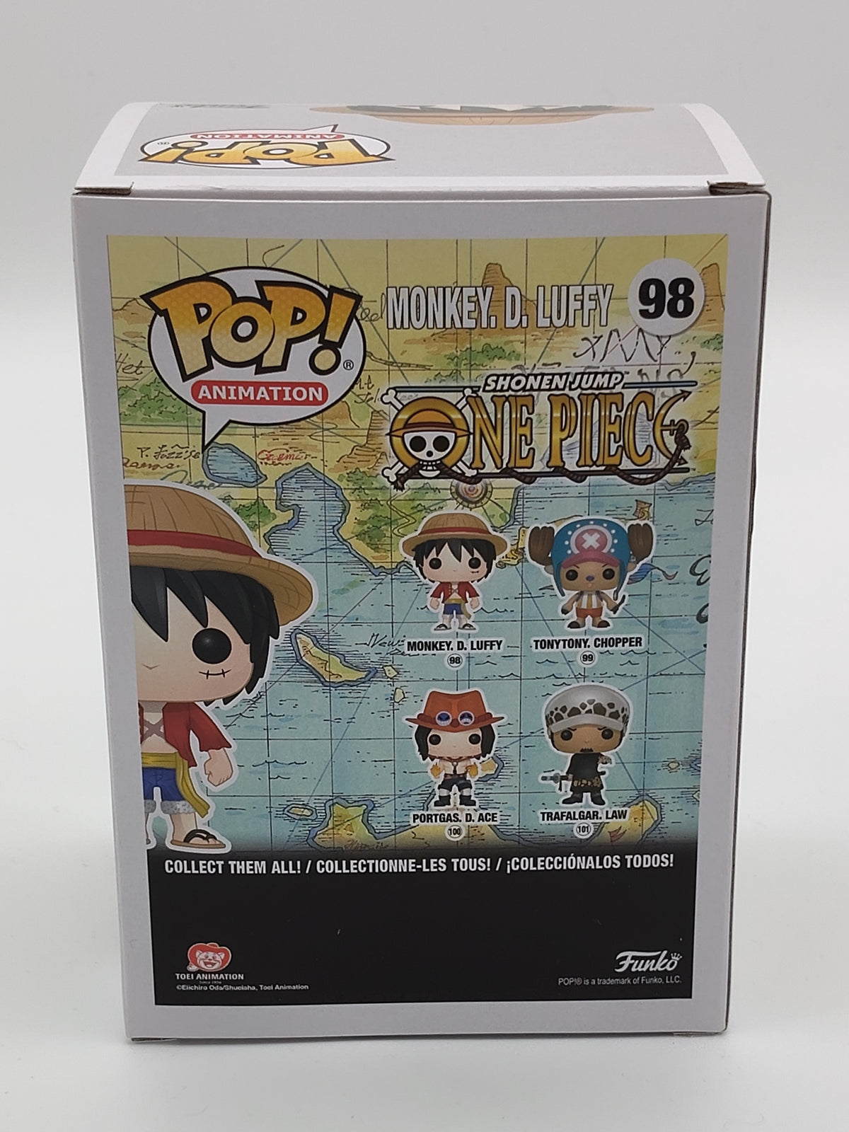 Funko Pop! Animation: One Piece – Monkey D. Luffy #98 (2023 Re-release) – Near Mint to Excellent