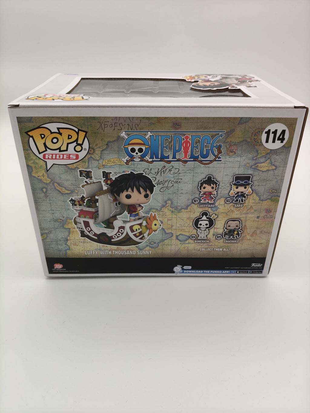 Funko Pop! Rides: One Piece – Luffy with Thousand Sunny #114 (2022 Winter Convention Exclusive)