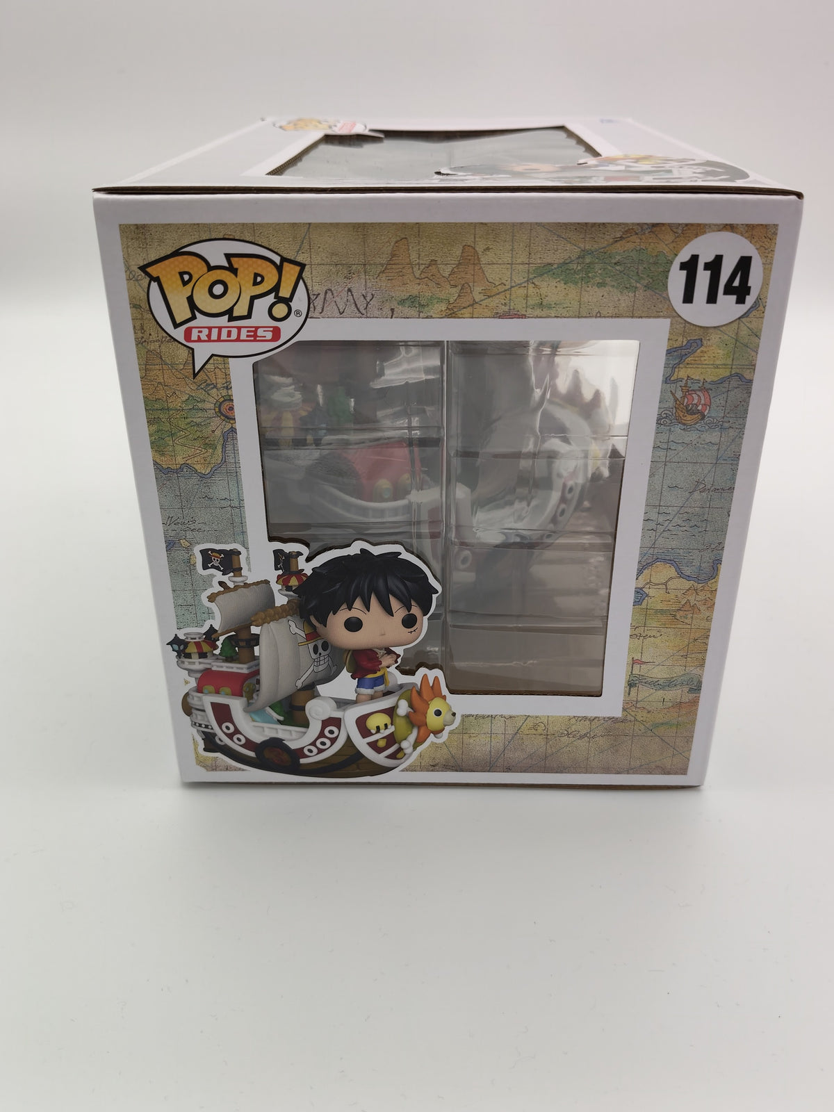 Funko Pop! Rides: One Piece – Luffy with Thousand Sunny #114 (2022 Winter Convention Exclusive)
