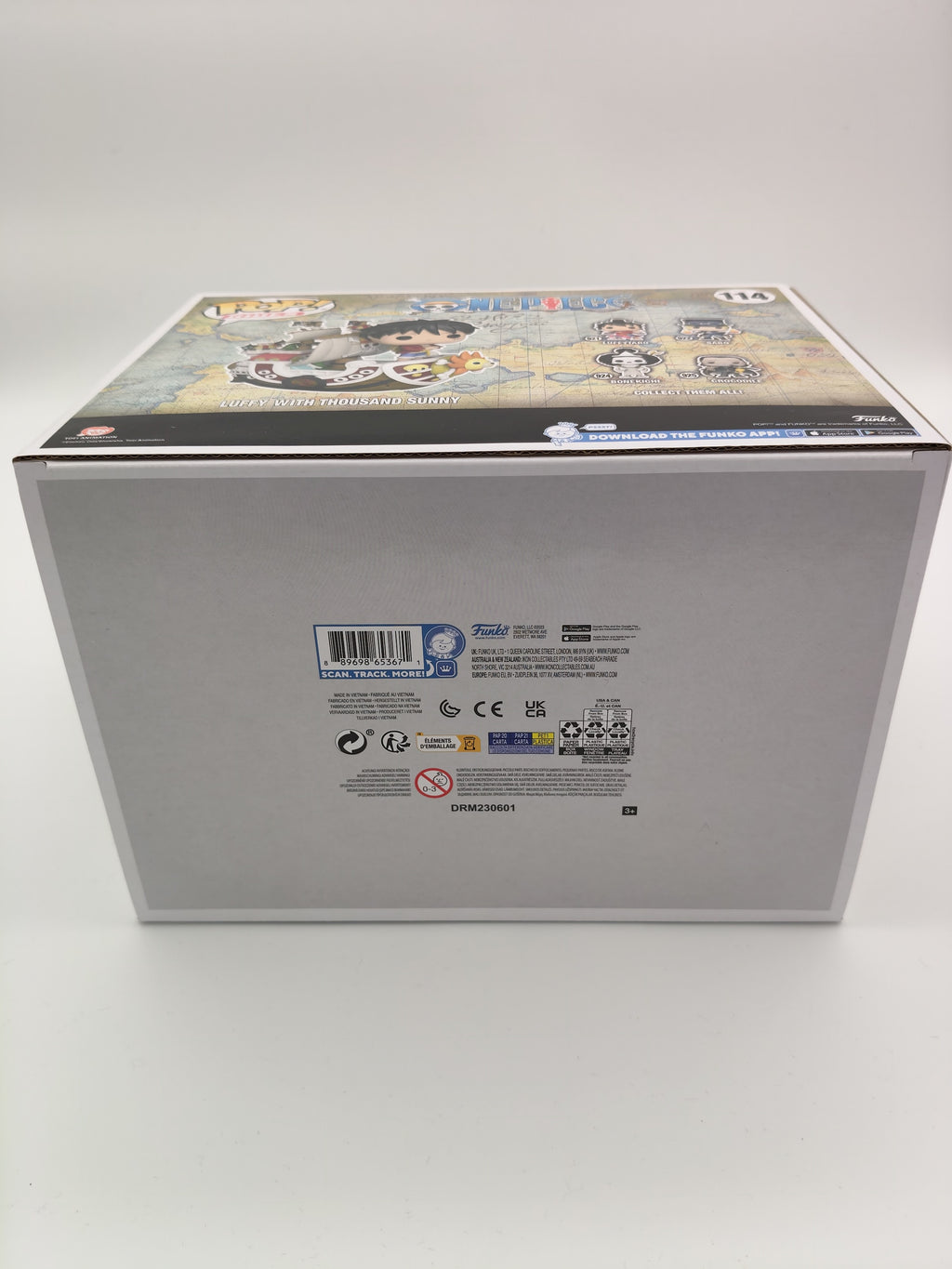 Funko Pop! Rides: One Piece – Luffy with Thousand Sunny #114 (2022 Winter Convention Exclusive)