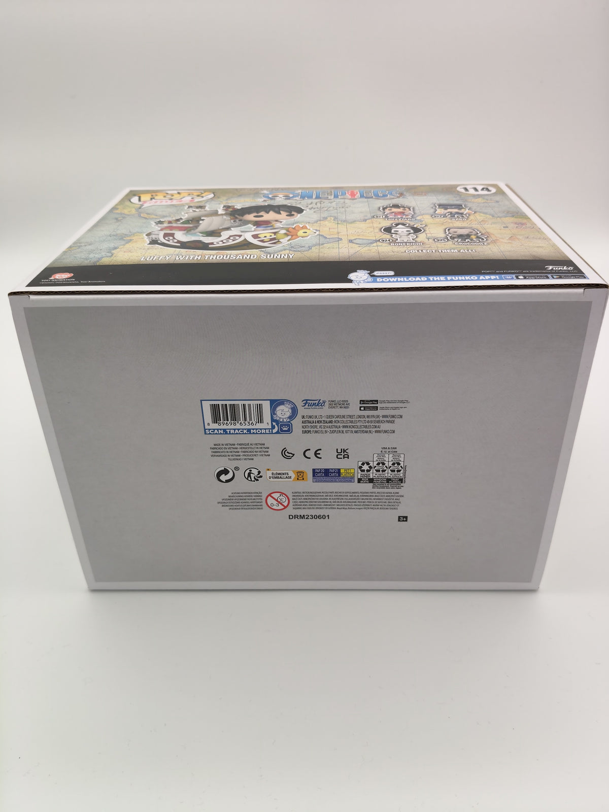 Funko Pop! Rides: One Piece – Luffy with Thousand Sunny #114 (2022 Winter Convention Exclusive)