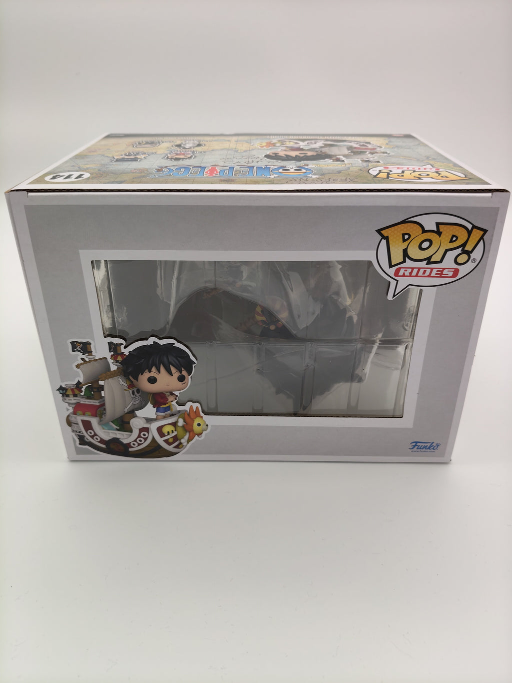 Funko Pop! Rides: One Piece – Luffy with Thousand Sunny #114 (2022 Winter Convention Exclusive)