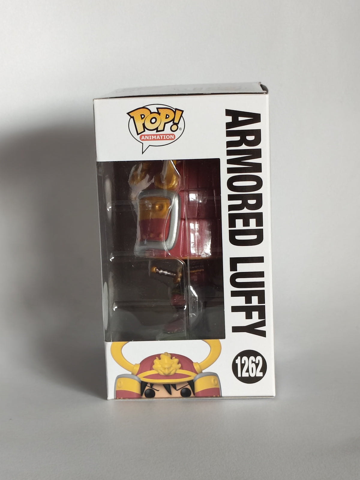 Funko Pop! One Piece: Armored Luffy #1262 (Metallic Chase / Funko Shop Exclusive)