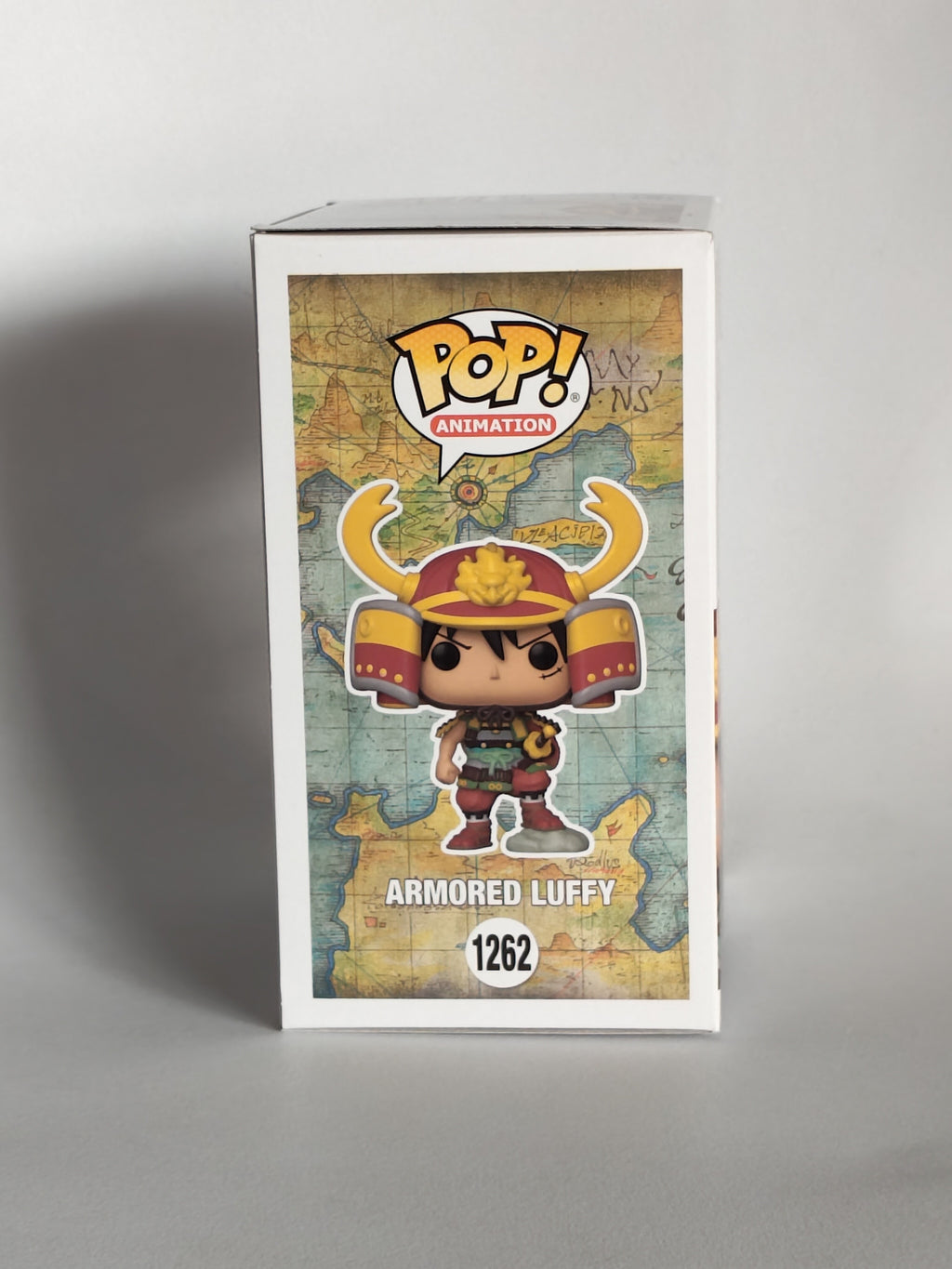Funko Pop! One Piece: Armored Luffy #1262 (Metallic Chase / Funko Shop Exclusive)