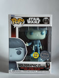 Funko Pop! Star Wars: Return of the Jedi 40th – Holographic Luke Skywalker (Glow in the Dark) #615 Special Edition (Near Mint)