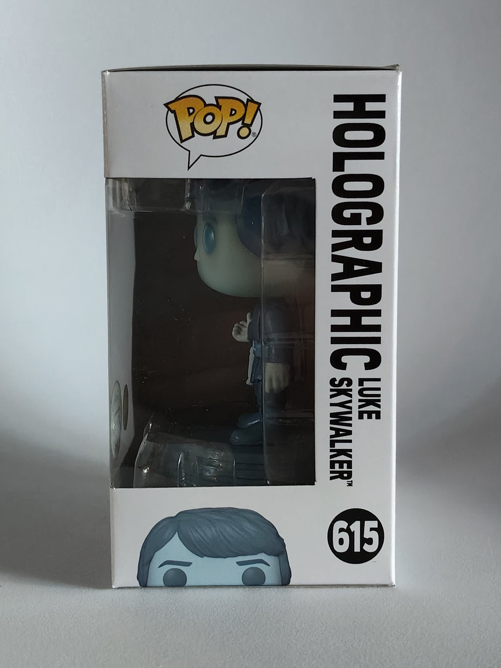 Funko Pop! Star Wars: Return of the Jedi 40th – Holographic Luke Skywalker (Glow in the Dark) #615 Special Edition (Near Mint)