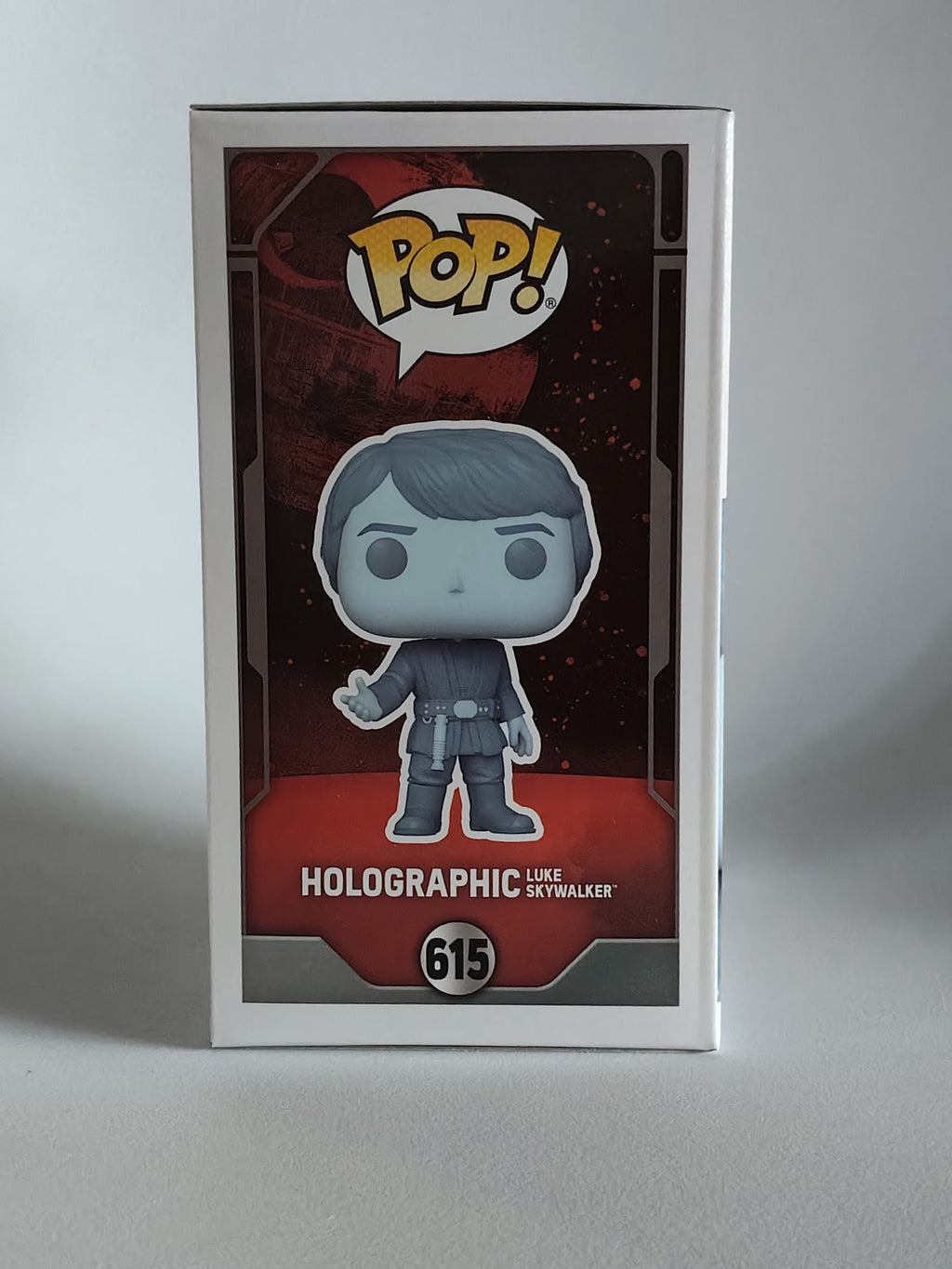Funko Pop! Star Wars: Return of the Jedi 40th – Holographic Luke Skywalker (Glow in the Dark) #615 Special Edition (Near Mint)